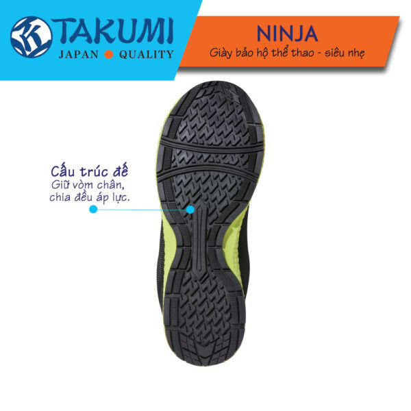 Giày bảo hộ Takumi Ninja - Ảnh 5
